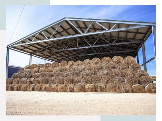 Строительство сенохранилищ в Оренбург от 610 руб.