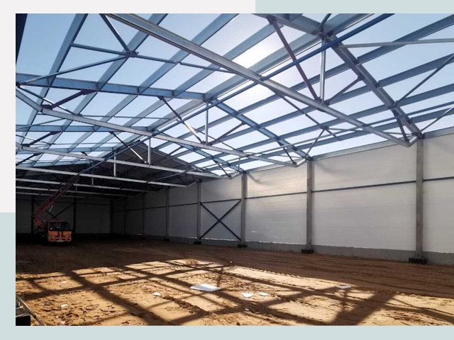 Строительство сенохранилищ в Оренбурге