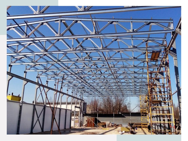 Строительство цехов в Оренбург от 610 руб. под ключ