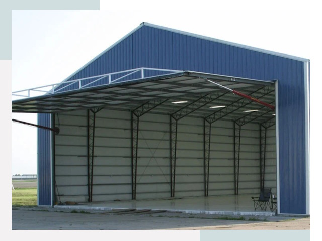 Прямо стенные ангары в Оренбурге