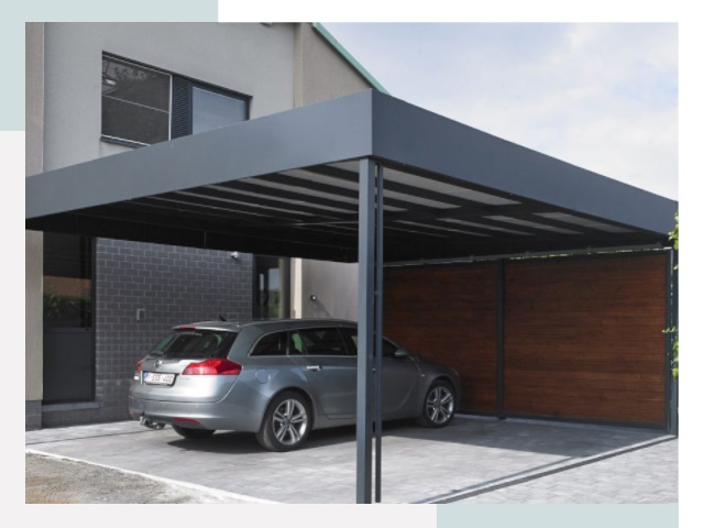 Металлические навесы в Оренбурге