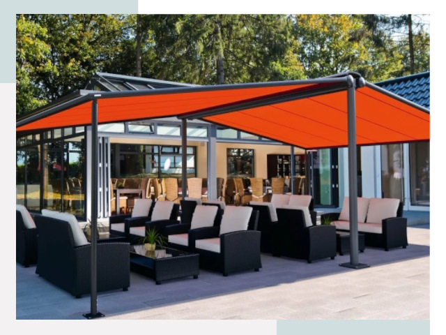 Навесы для кафе и ресторанов в Оренбурге